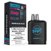Level X Flavour Beast Boost Pod - Bomb Blue Razz available on Canada online vape shop